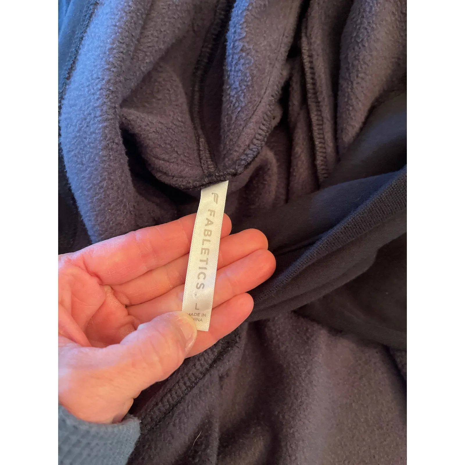 Geri Long Wrap Scarf Cardigan L - Image 9