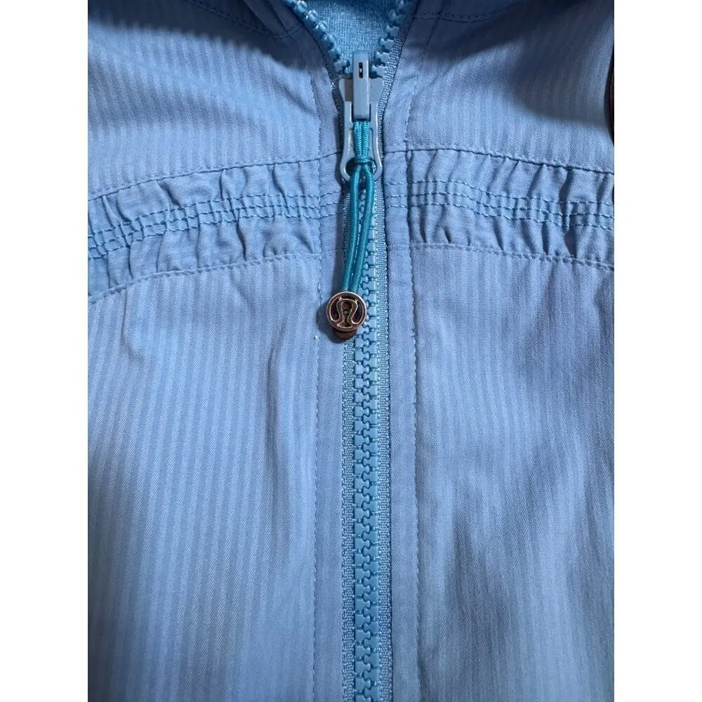 Lululemon Women's Dance Studio Jacket Blue Reversible Full Zip - Image 9