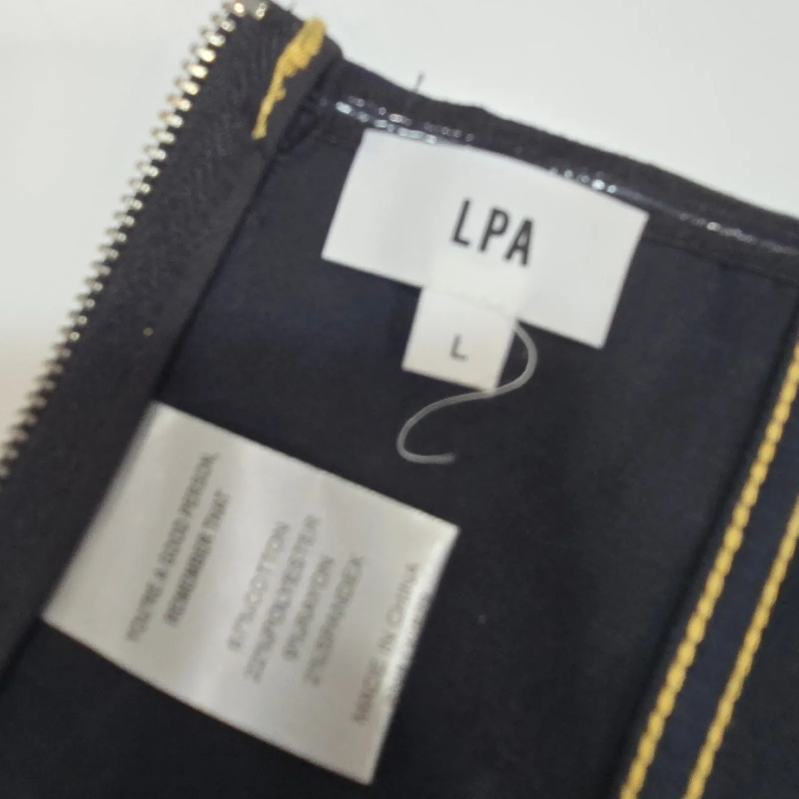 LPA Top 498 in Denim Large - Image 8