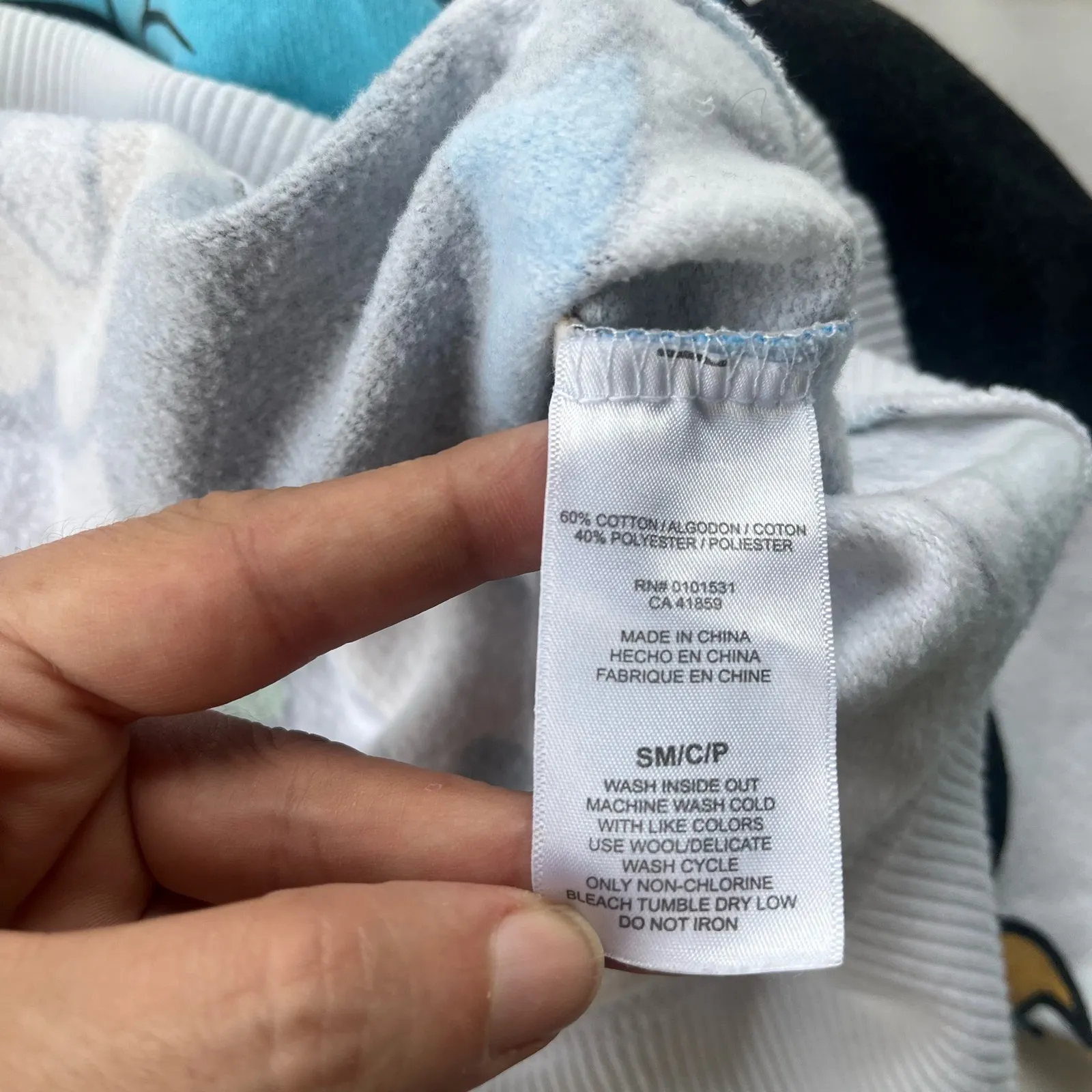 Disney Y2K Mickey House Sweatshirt Womens Sz S Cartoon Allover Retro Kidcore - Image 11