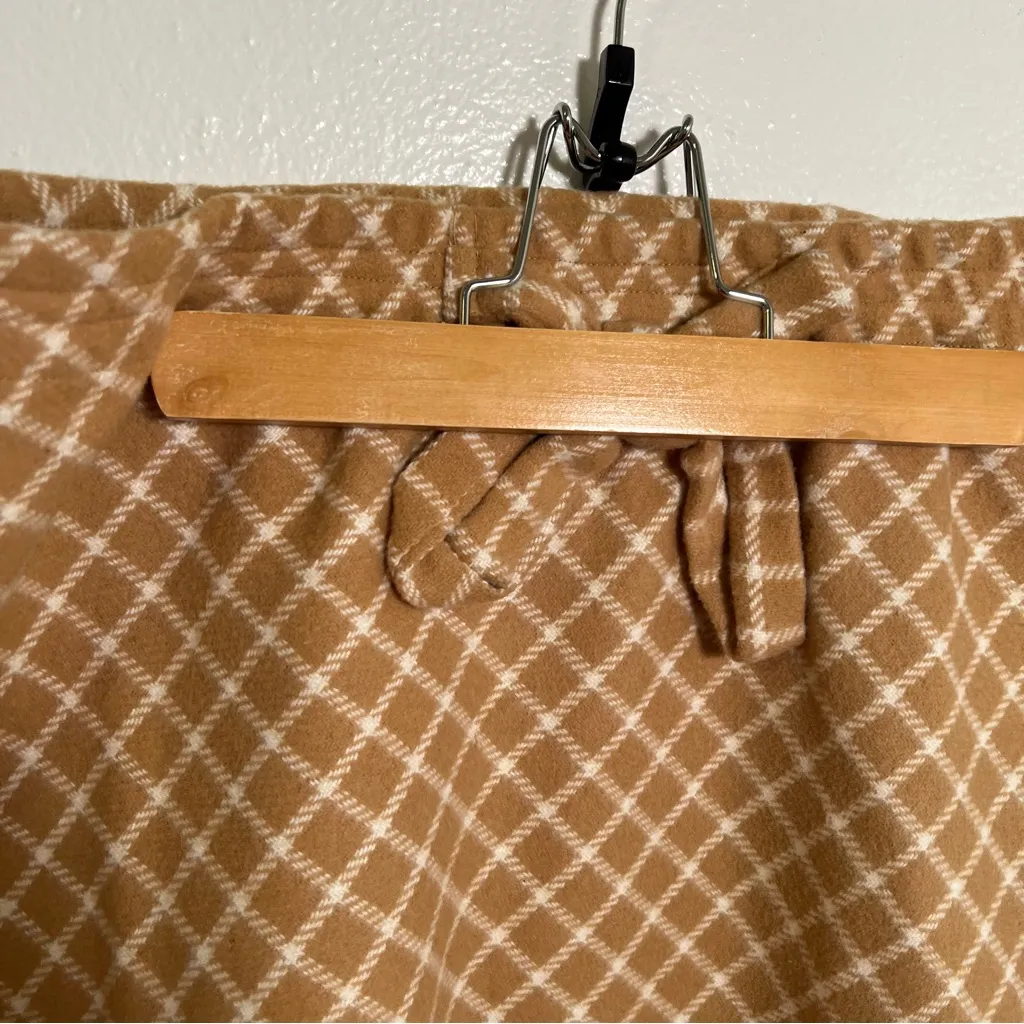 Vintage Summit Sportswear Midi Skirt Tan White Diamond 12 - Image 4