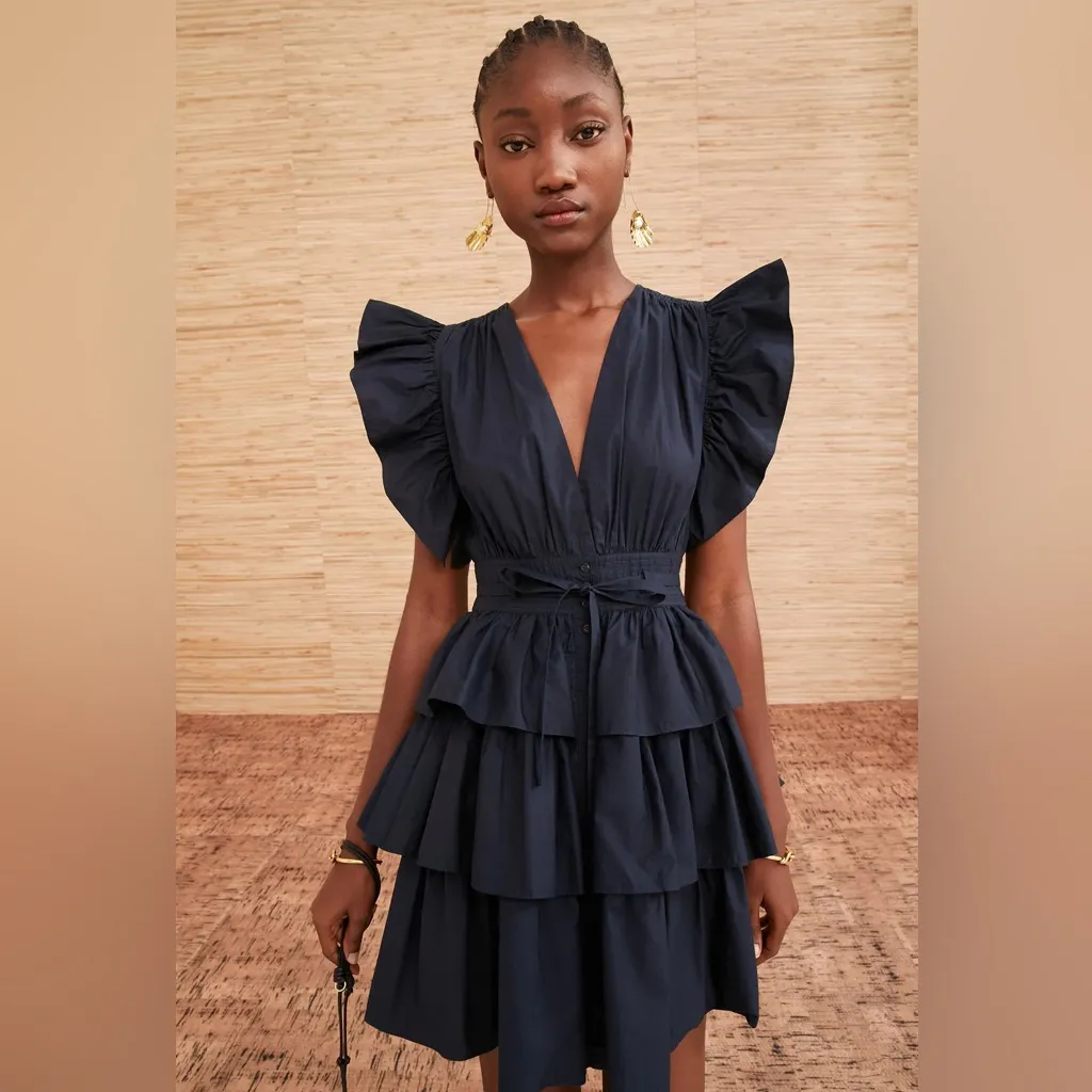 ULLA JOHNSON Sena Dress Salute‎ NWT 00 - Image 5