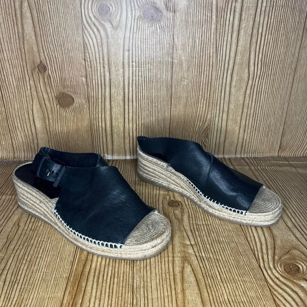 Rag & Bone Calla espadrille black leather wedge platform sandals
Women’s 39 - Image 2