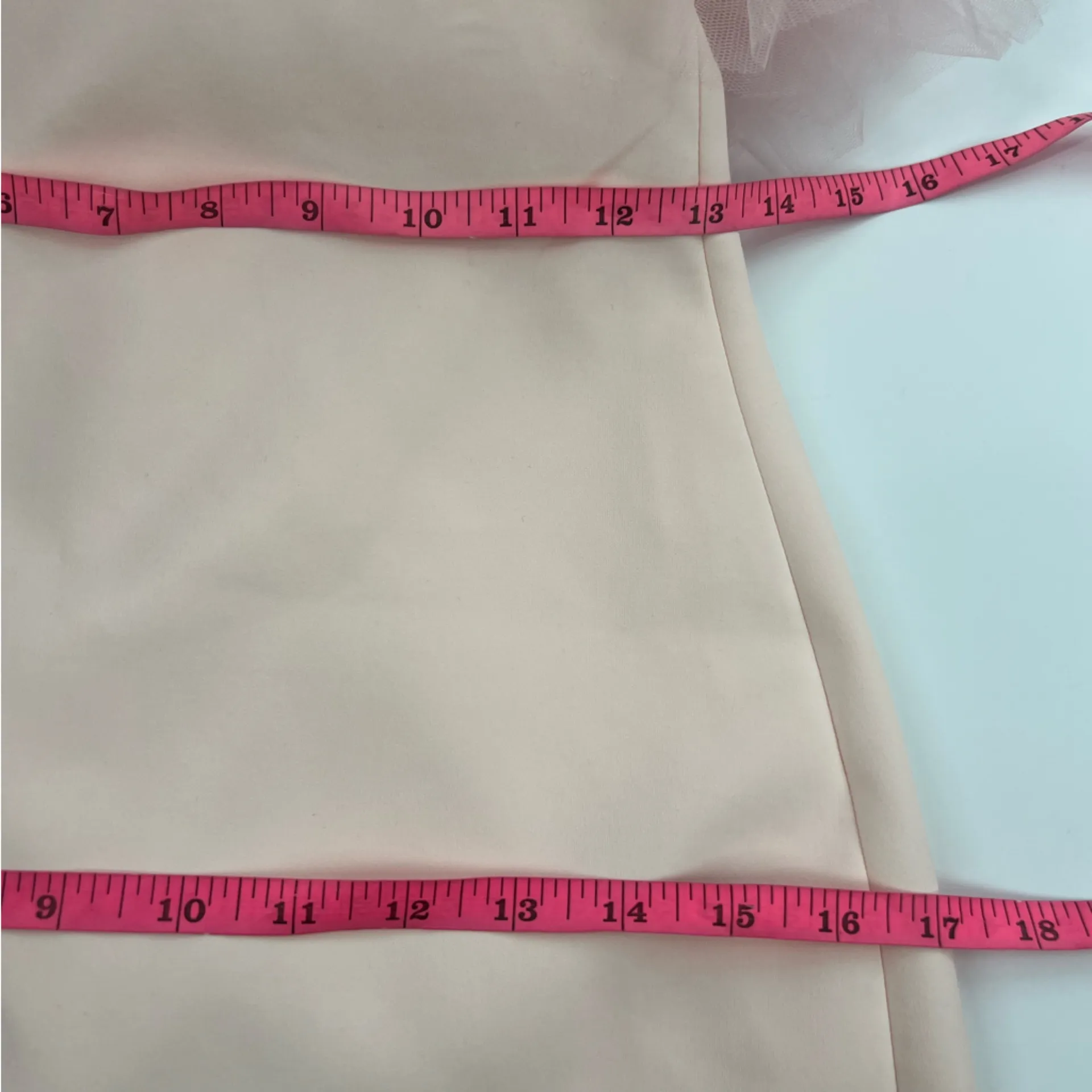 Zara Pink Tulle Mini Dress XS New Blogger - Image 6