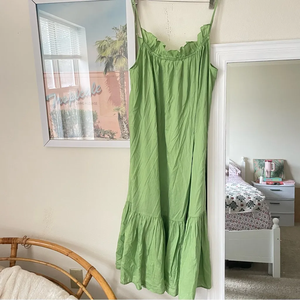 J. Crew Cotton voile ruffle beach dress - Image 2