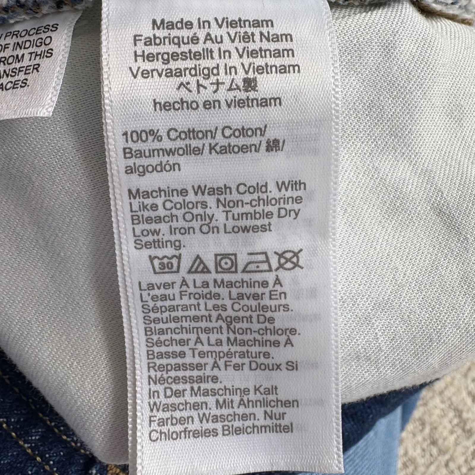 J. Crew Denim Midi Skirt‎ Front Slit Dark Wash Size 25 Style BY456 - Image 11