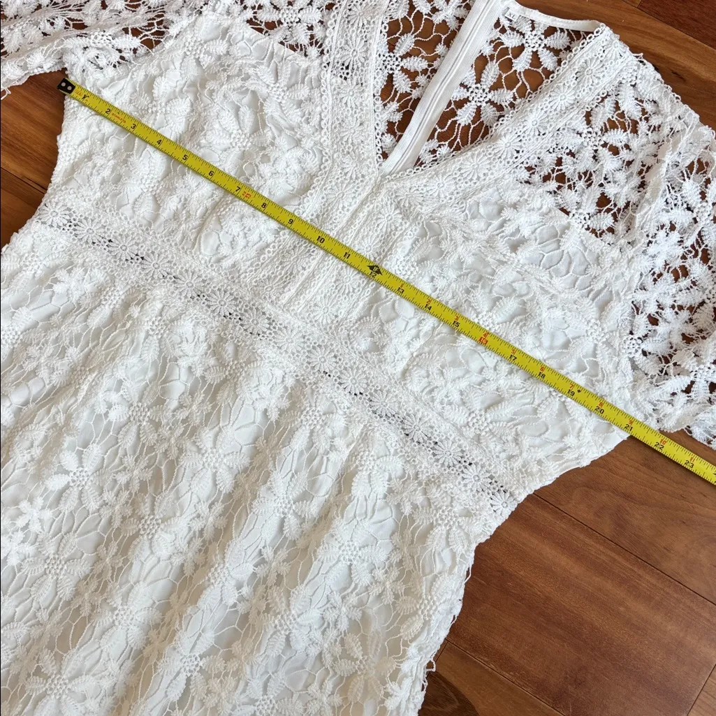 White midi dress Size XL - Image 6