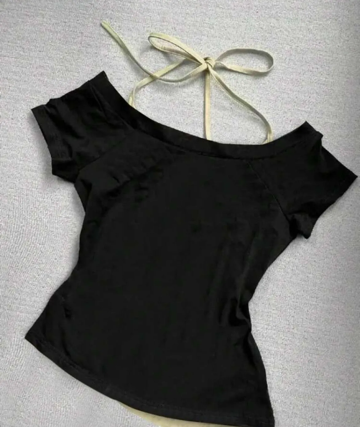 🖤 Black & Cream Tie - Image 2