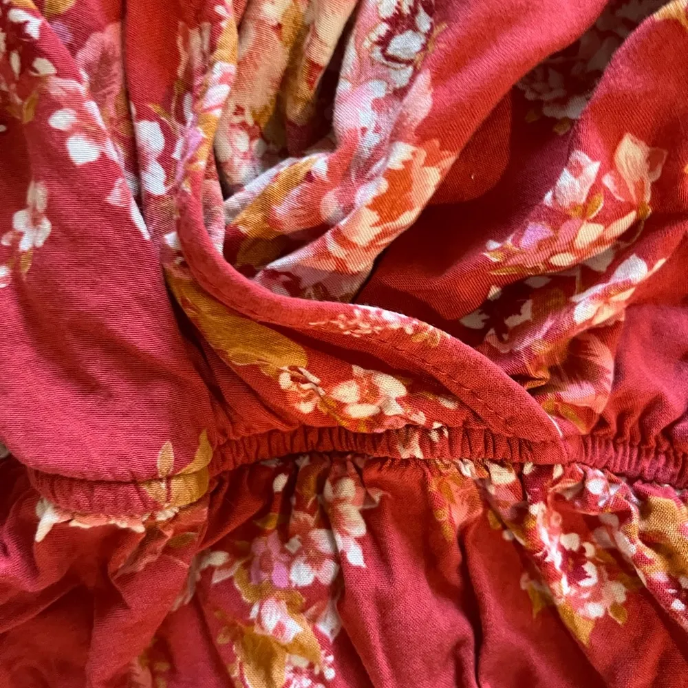 Floral Coral Romper - Image 4