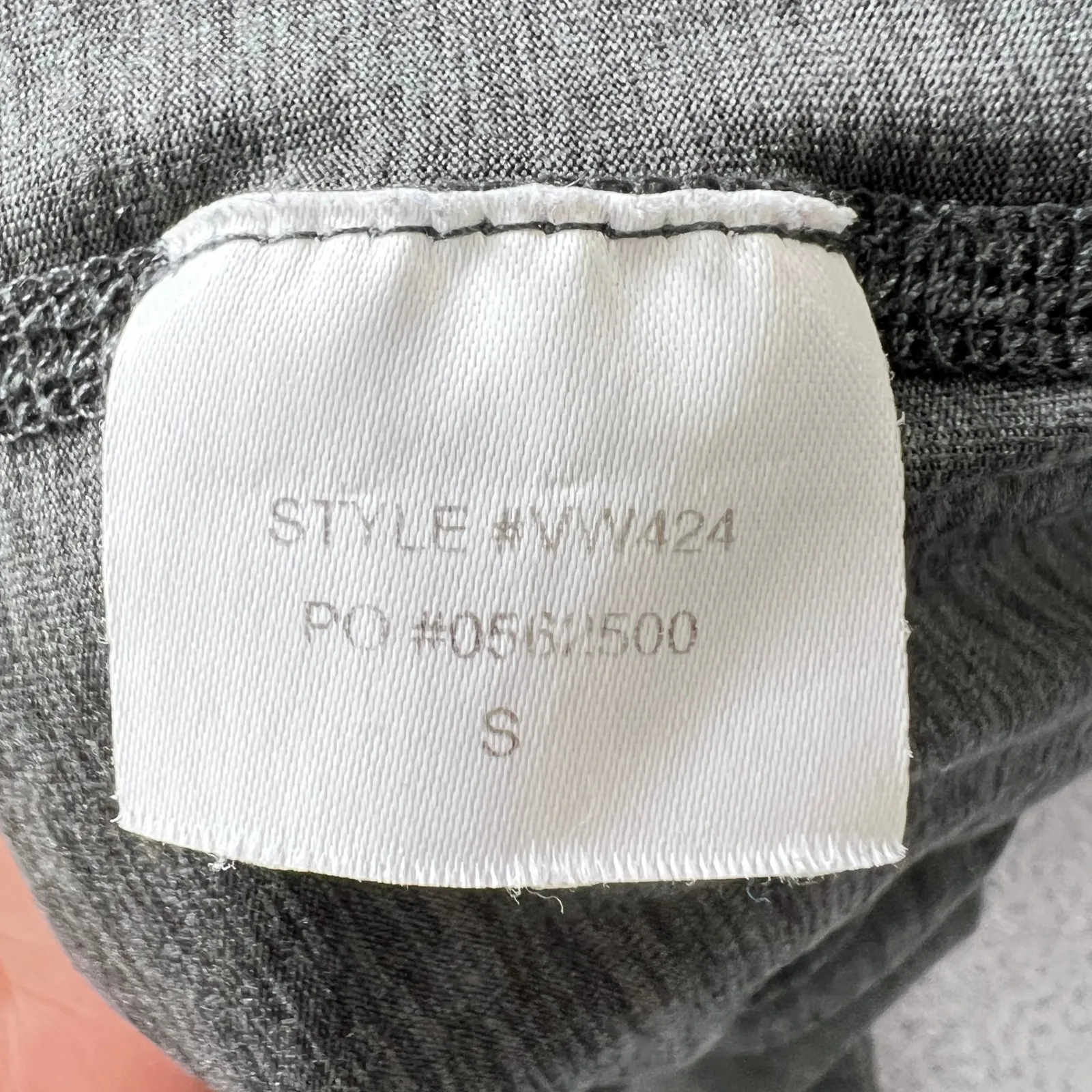 Vuori Halo‎ Essential Jumpsuit Charcoal Gray Size Small Soft Stretch Lounge Fit - Image 5