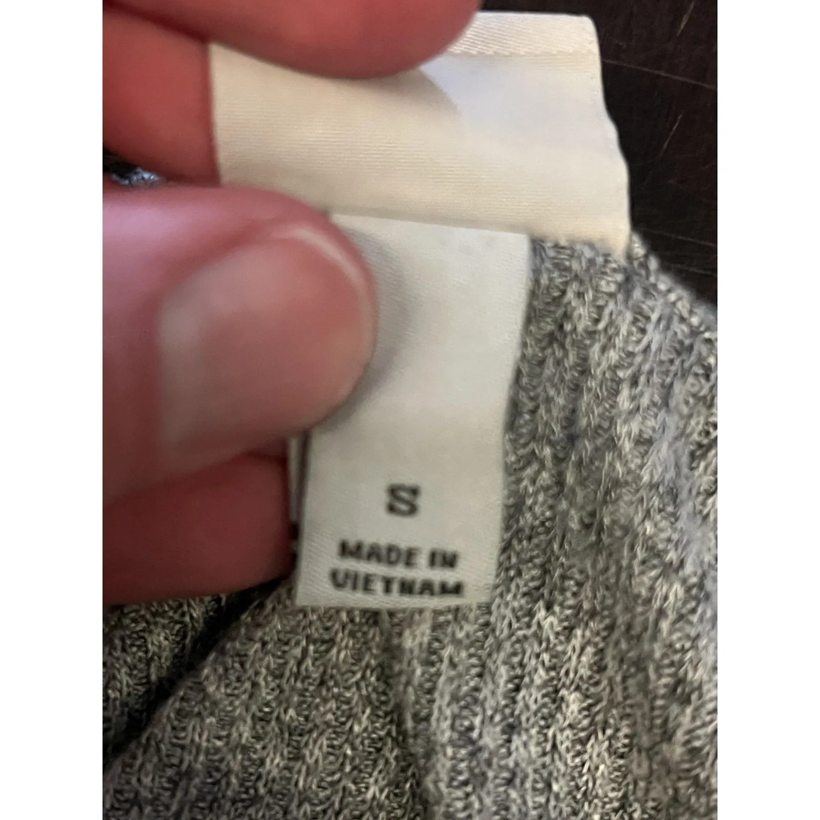 A New Day Dress Womens Small Gray Ribbed Knit Sleeveless Tank Midi Casual - Image 10