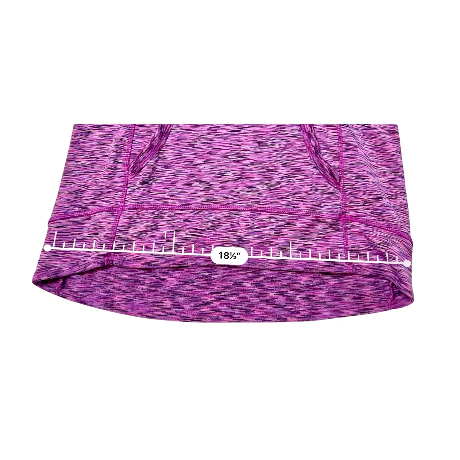 Tangerine Activewear Hooded Space Dye Pullover‎ Jacket MEDIUM Athletic NWOT - Image 6