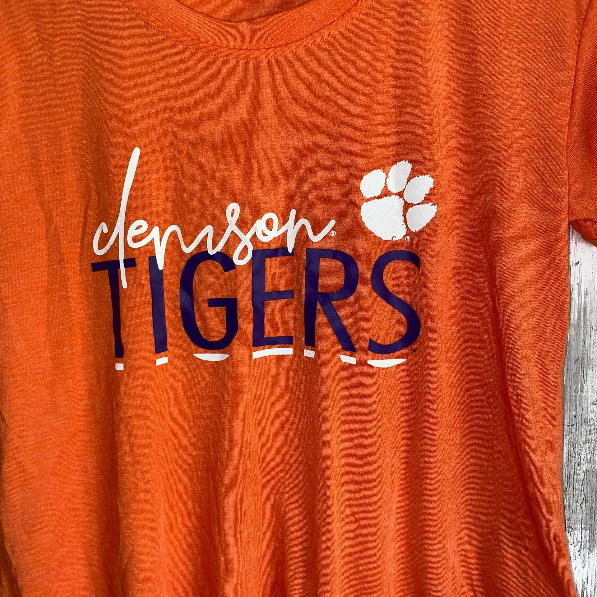 NWT  Clemson Tigers Orange Tee - Image 2
