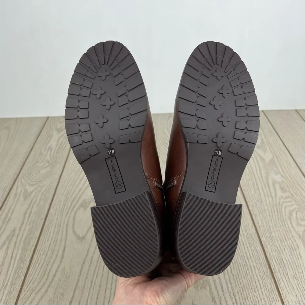 Giani Bernini Women's Becca Memory Foam Buckled Booties 11M Mocha Brown $100 - Image 8