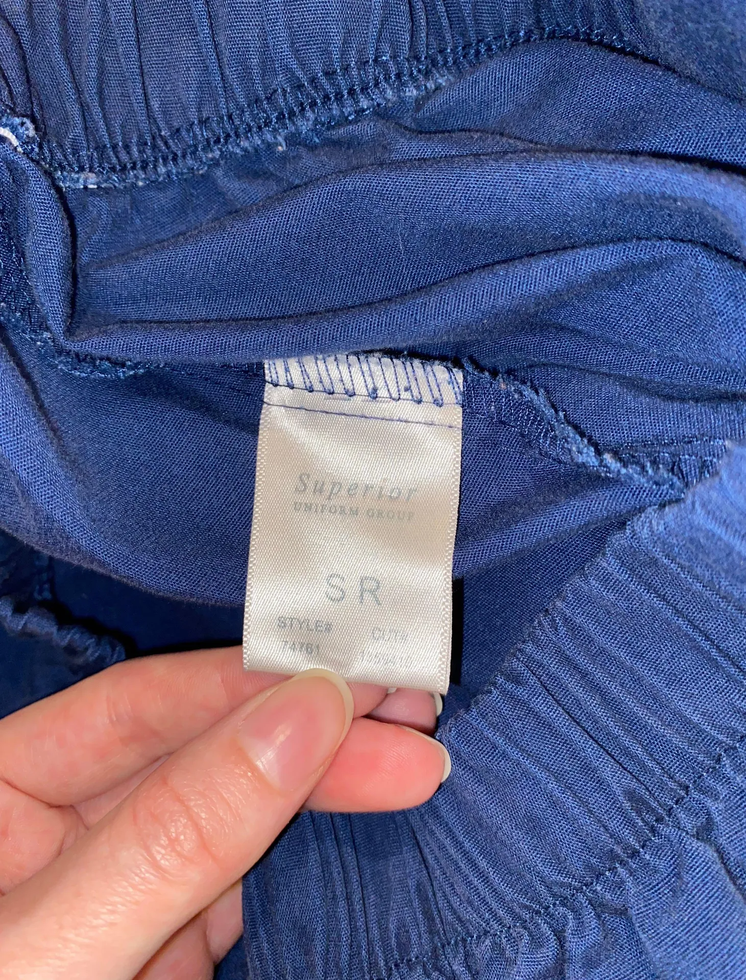 Superior Navy Scrub Bottom - Image 3