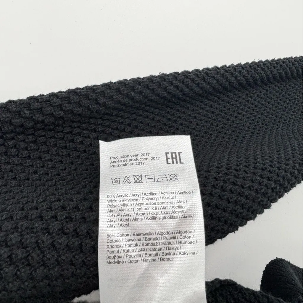 Vila Clothes Knit Sweater Black Size Small - Image 11