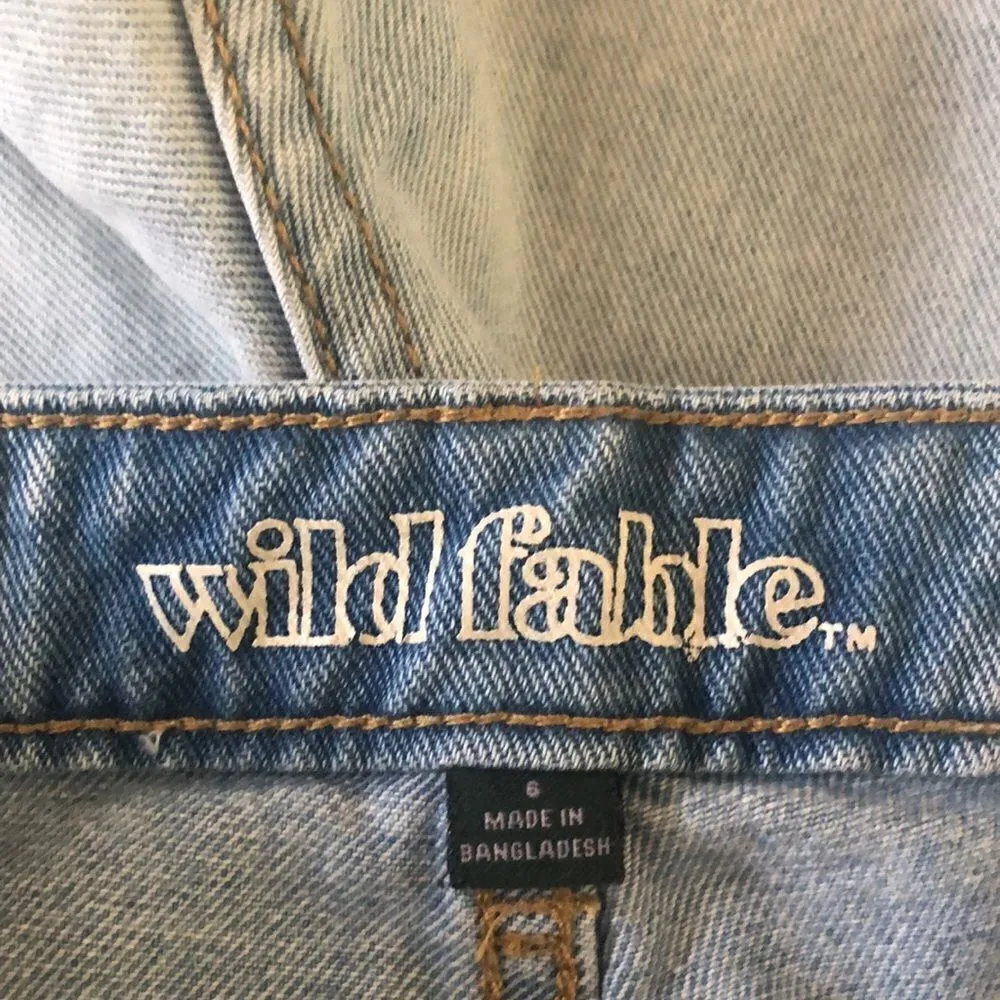 Wild fable high waisted shorts size 6 run big - Image 4