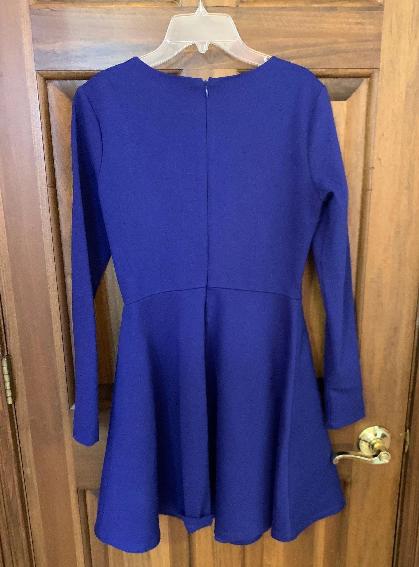 Blue Long sleeve Dress - Image 2