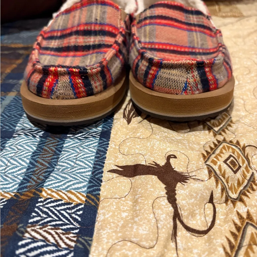Sanuk Donna St Plaid Chill - Women’s indoor-outdoor slip-on size 9 - Image 8