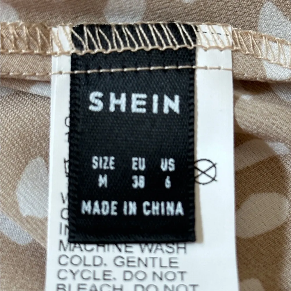 SHEIN Clasi Allover Print Butterfly Sleeve Belted Dress - Image 7