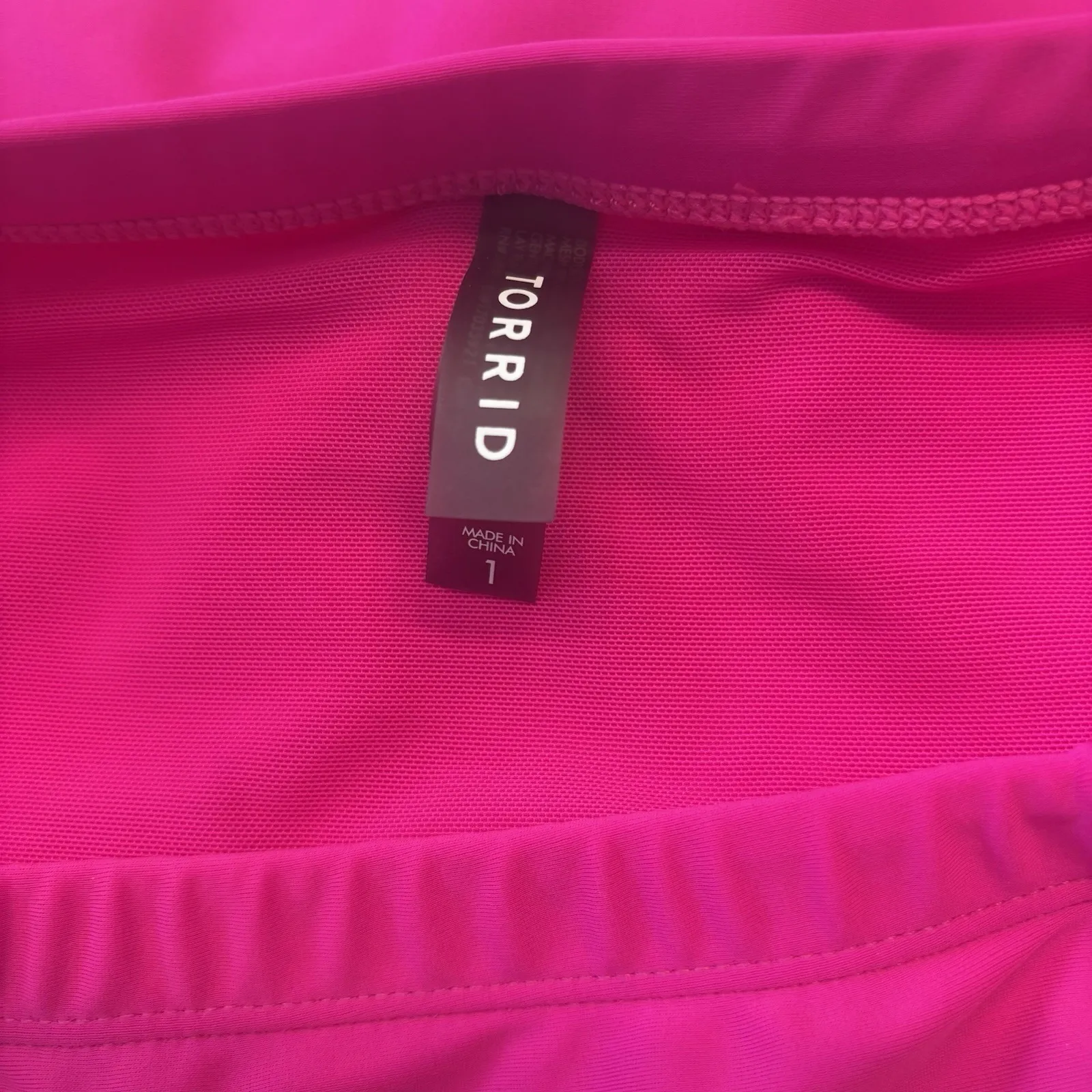 Torrid Bikini Set High Waisted Bottom And Wireless Triangle Top Plus Size 1 Pink - Image 15