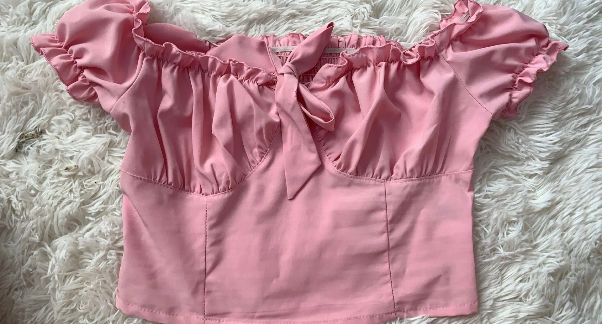 Milkmaid Top Pink - Image 2