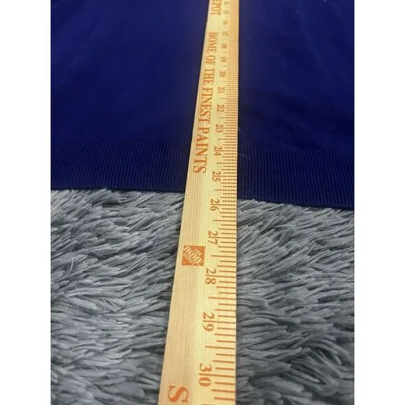 Talbots Navy Blue‎ Cardigan Button Up  Knit Long Sleeve Sweater Size X - Image 4