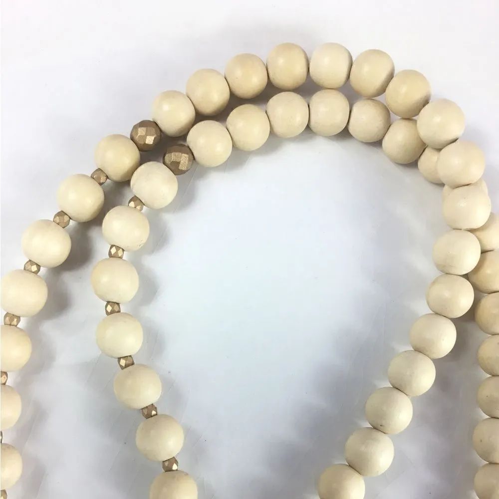 New! Benita Bone Pendant Necklace Gold - Image 3