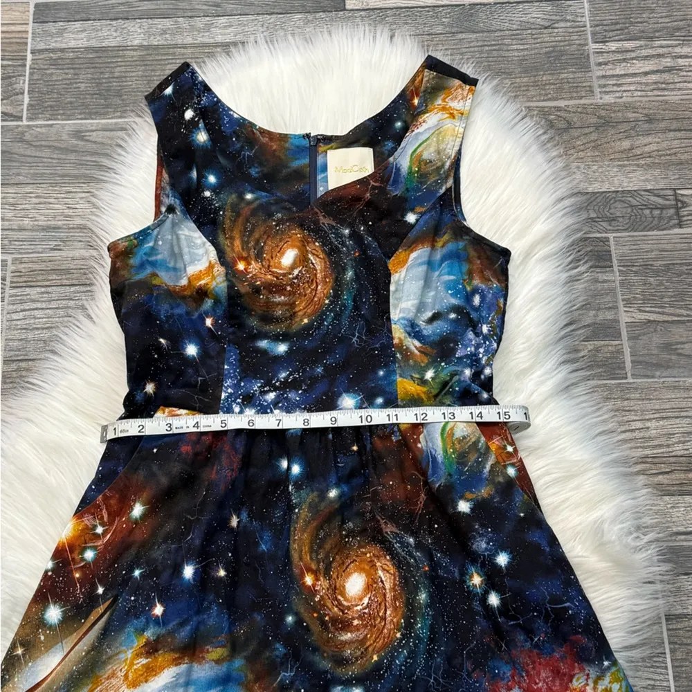 ModCloth Outer Space Galaxy Science Dress Size Medium - Image 8