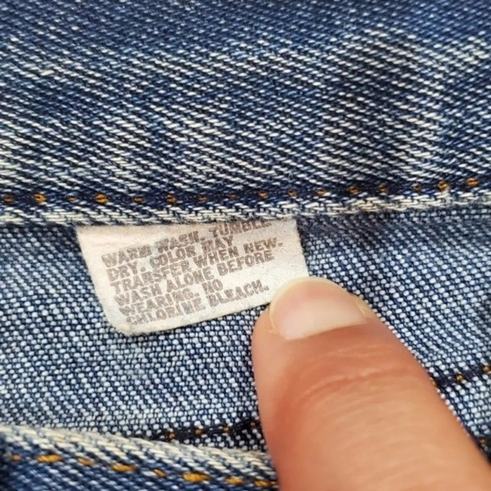 Levi’s 70’s Vintage 573 Orange Tab High Rise Jeans Size W29 L34 - Image 13