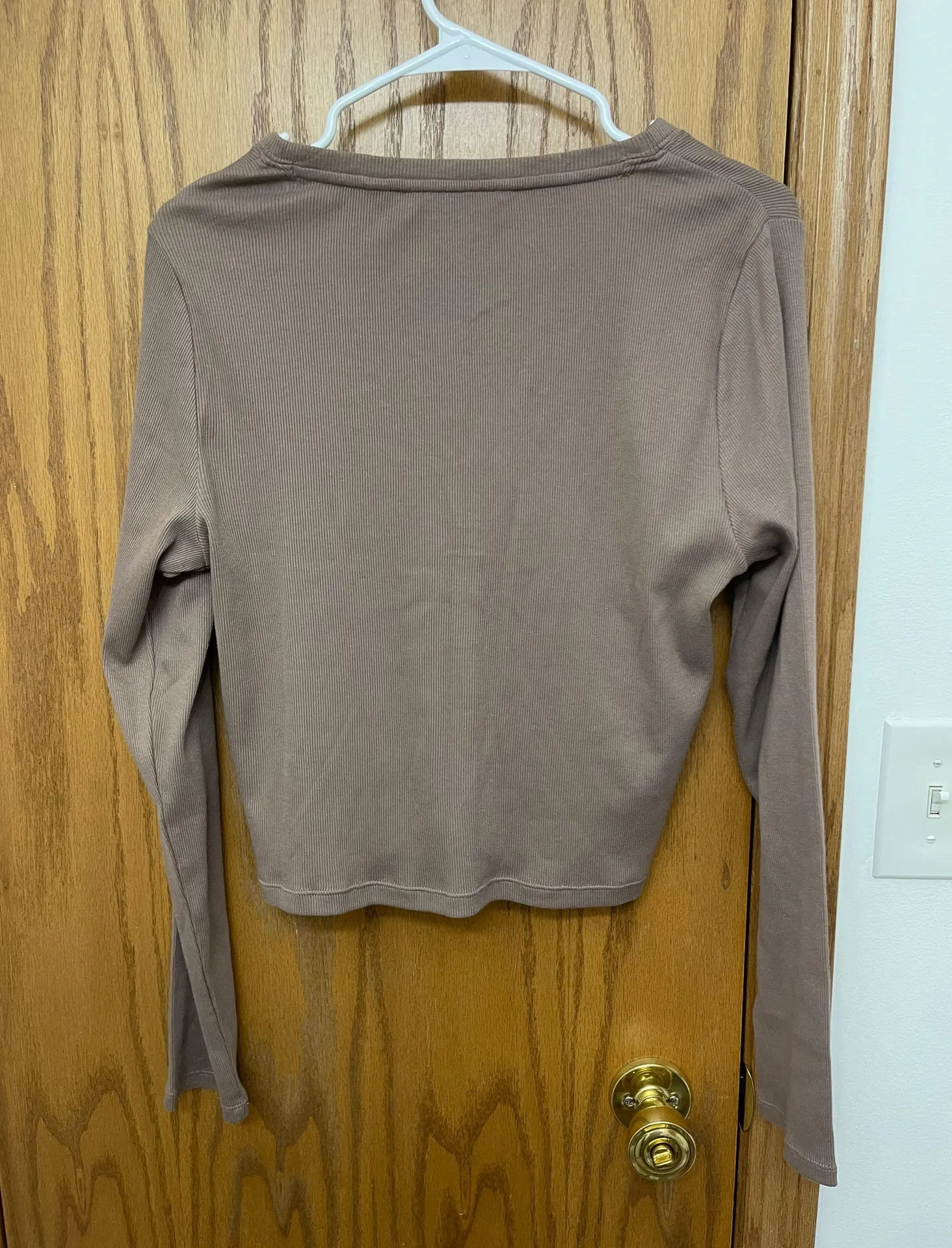 Calvin Klein Brown Cotton Sweater US L - Image 2