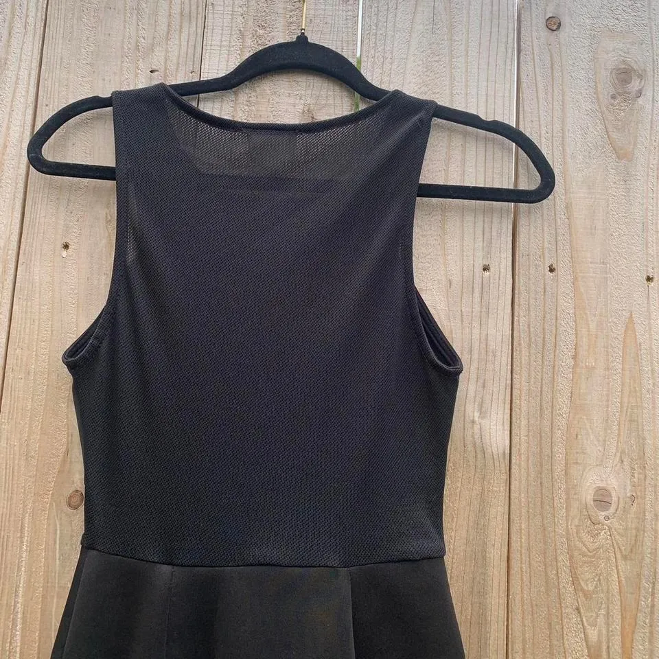 Vintage black strutt dress size small cocktail party date, sexy summer‎ - Image 7