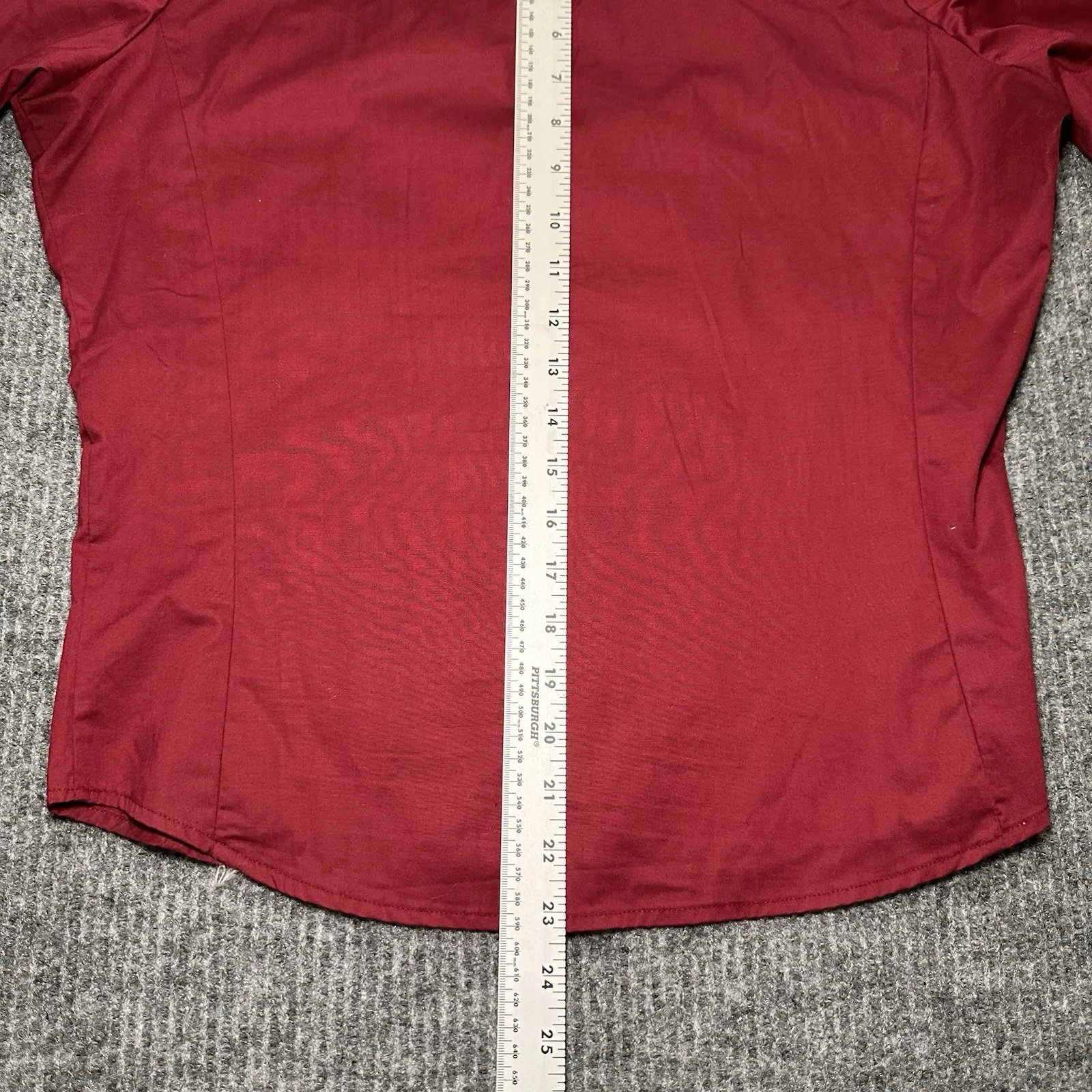 Texas A&M Aggie Long‎ Sleeve Button Up Shirt Women Sz Small Blue Generation Red - Image 7