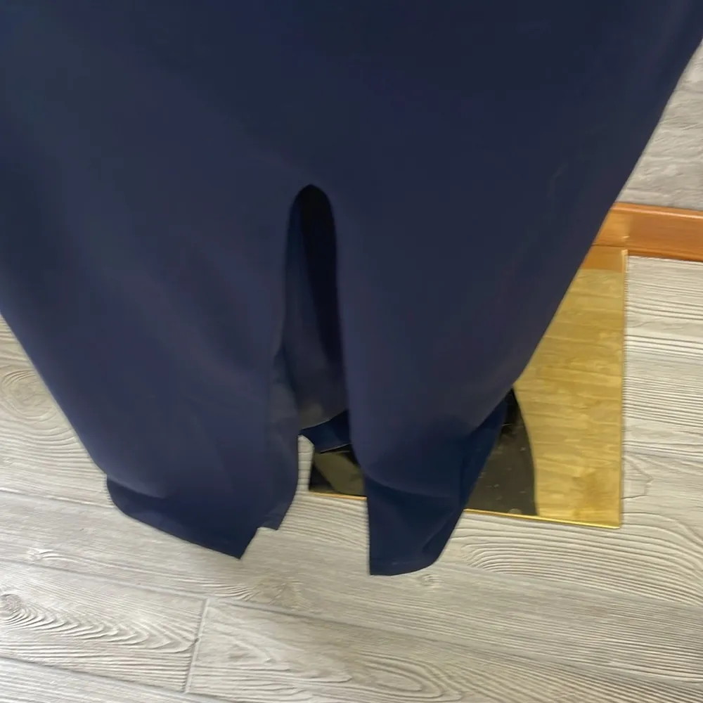 Lulus Own the Night Navy Blue Strapless Maxi Dress Size XL - Image 7