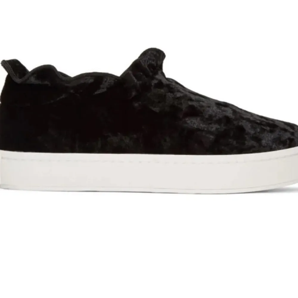 Opening Ceremony Black Ruffle Didi Ruffle Platform Sneaker - Image 2