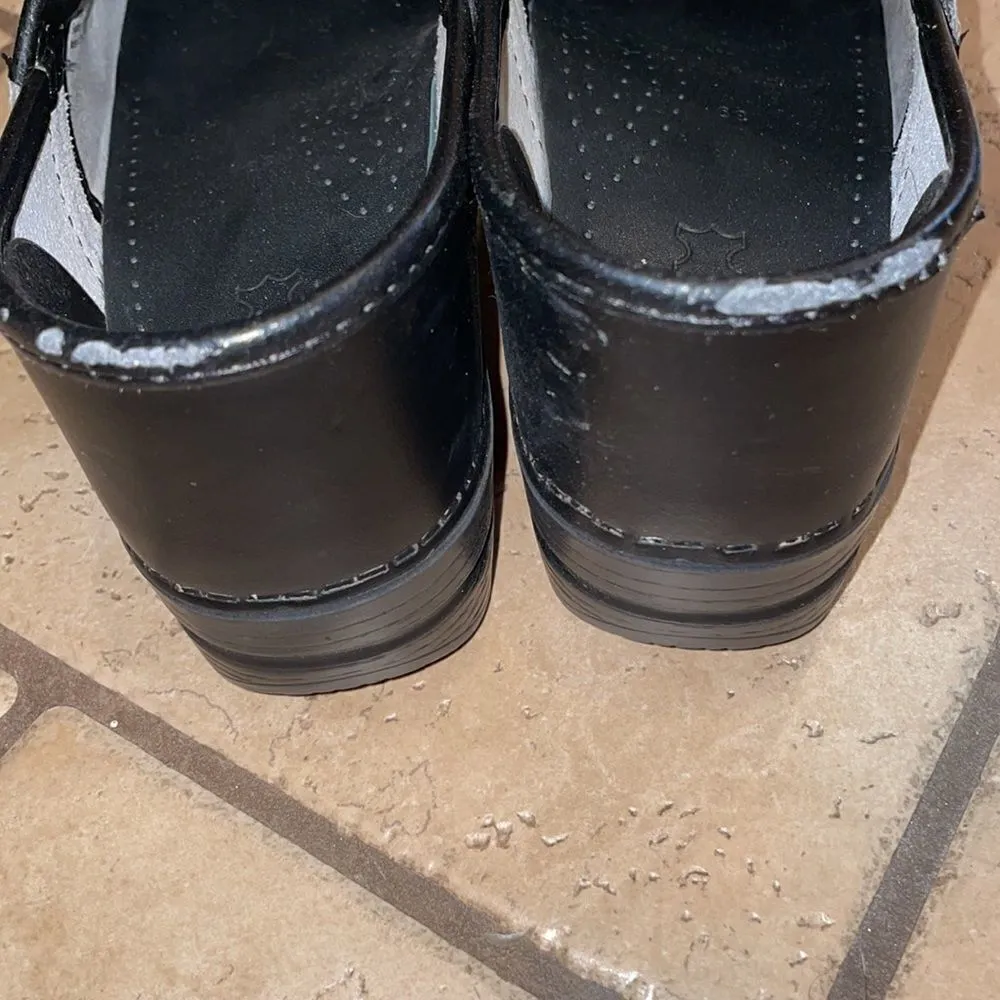 Dansko Matte Black Cabrio Clogs - Image 7