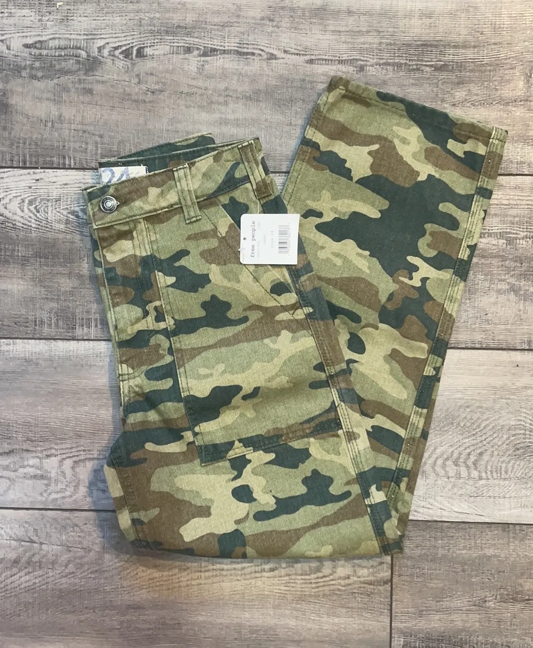 Free People Remy Moss Camo Pants - Image 7