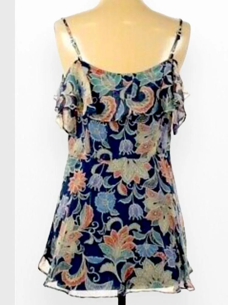 Maeve Anthropologie Mariposa Shoulder Ruffled Top 14” - Image 6