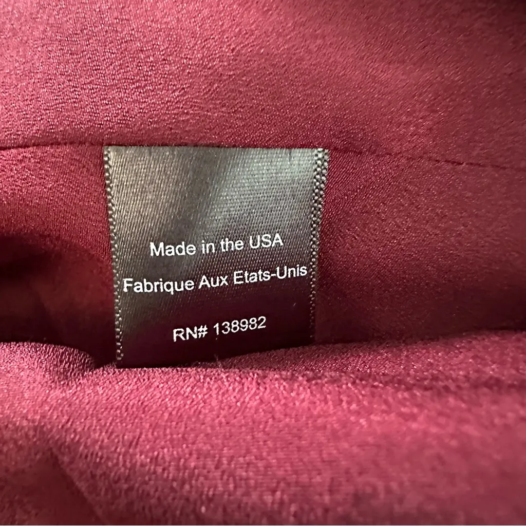 Dress The Population Bridal Amy One Shoulder Maxi Dress Size M - Image 5