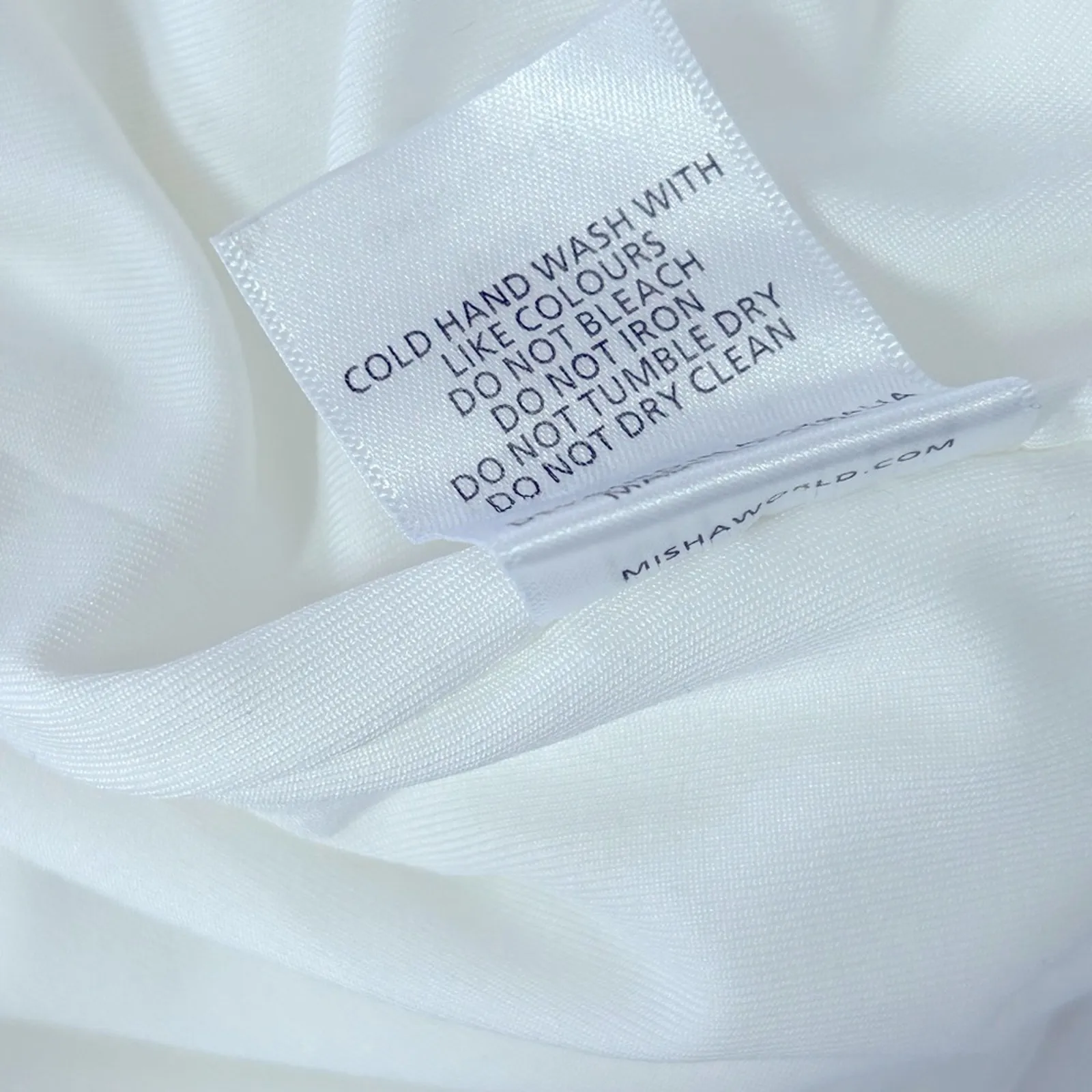 Misha Letizia Ivory Cutout Halter Wide - Image 12