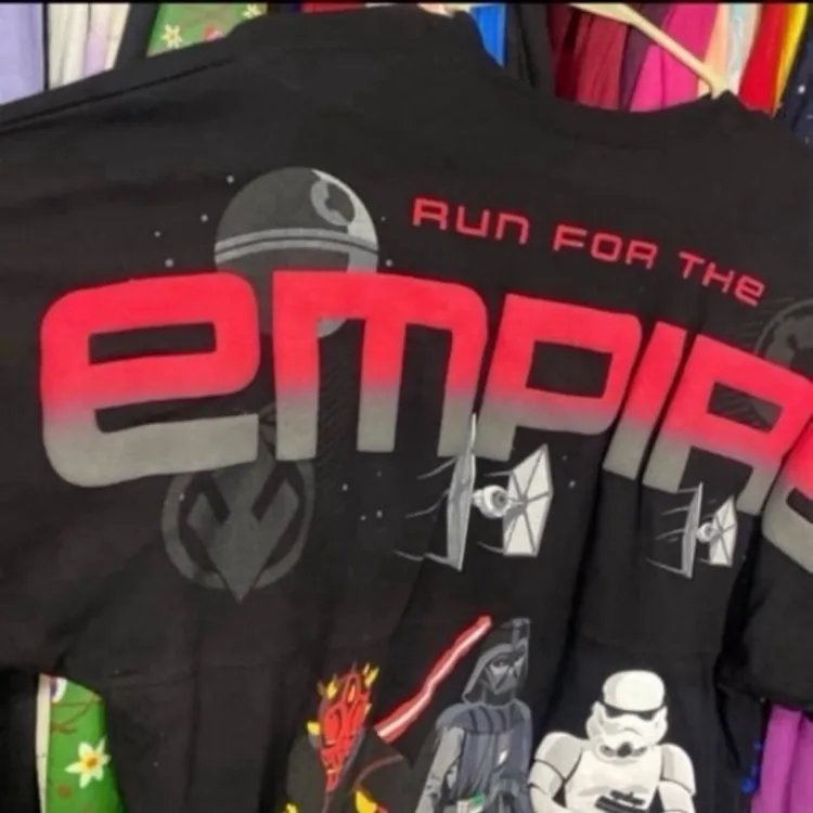 Disney parks RunDisney star wars empire spirit jersey S NWOT - Image 3