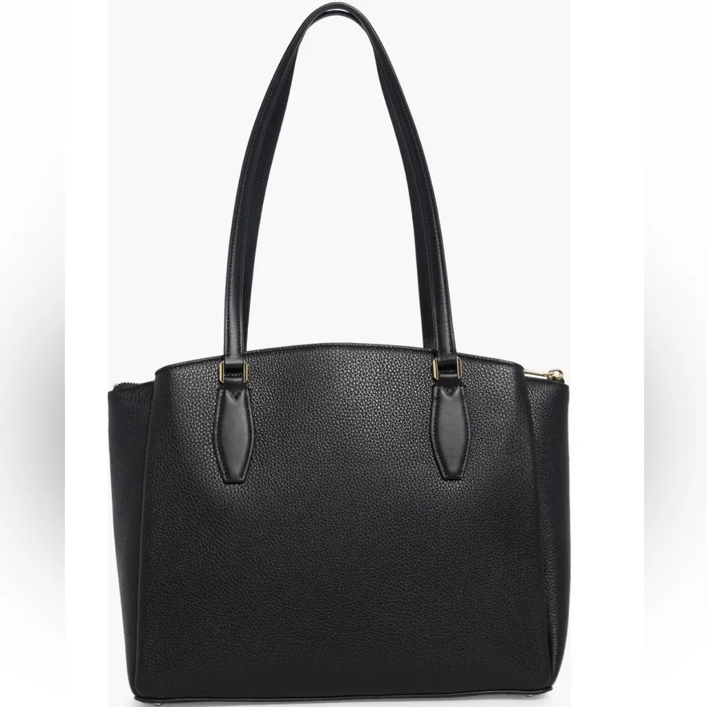 Kate Spade  Monet Large Triple Compartment Tote with black pebbled leather - Image 3