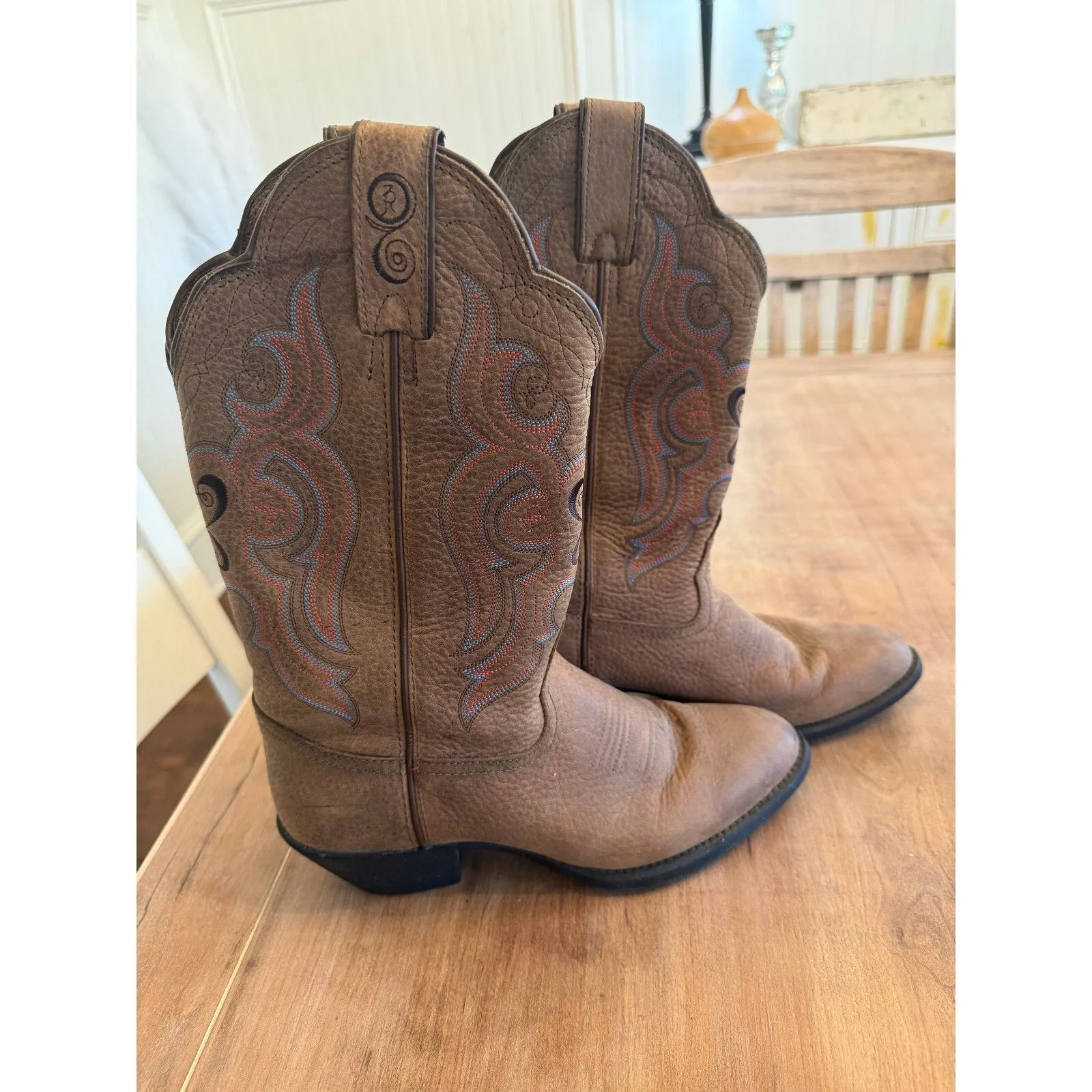 Tony Lama Western‎ Boots Style RR 5003L Rodeo Cowgirl Size 6B - Image 3