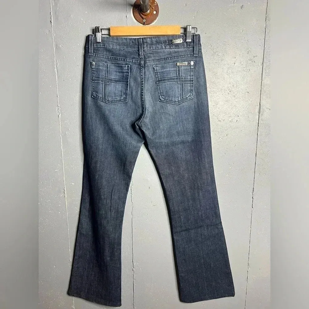 Fidelity LaFayette Mid Rise Boot Cut Jeans Sz 28 Blue - Image 3