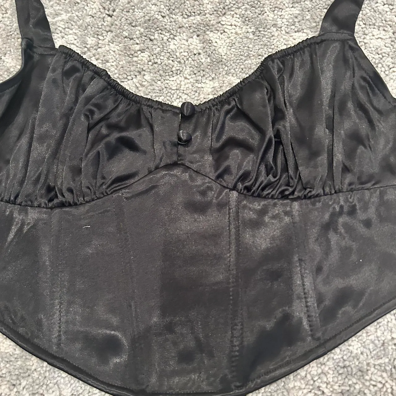 Zara Black Going Out Top - Image 2