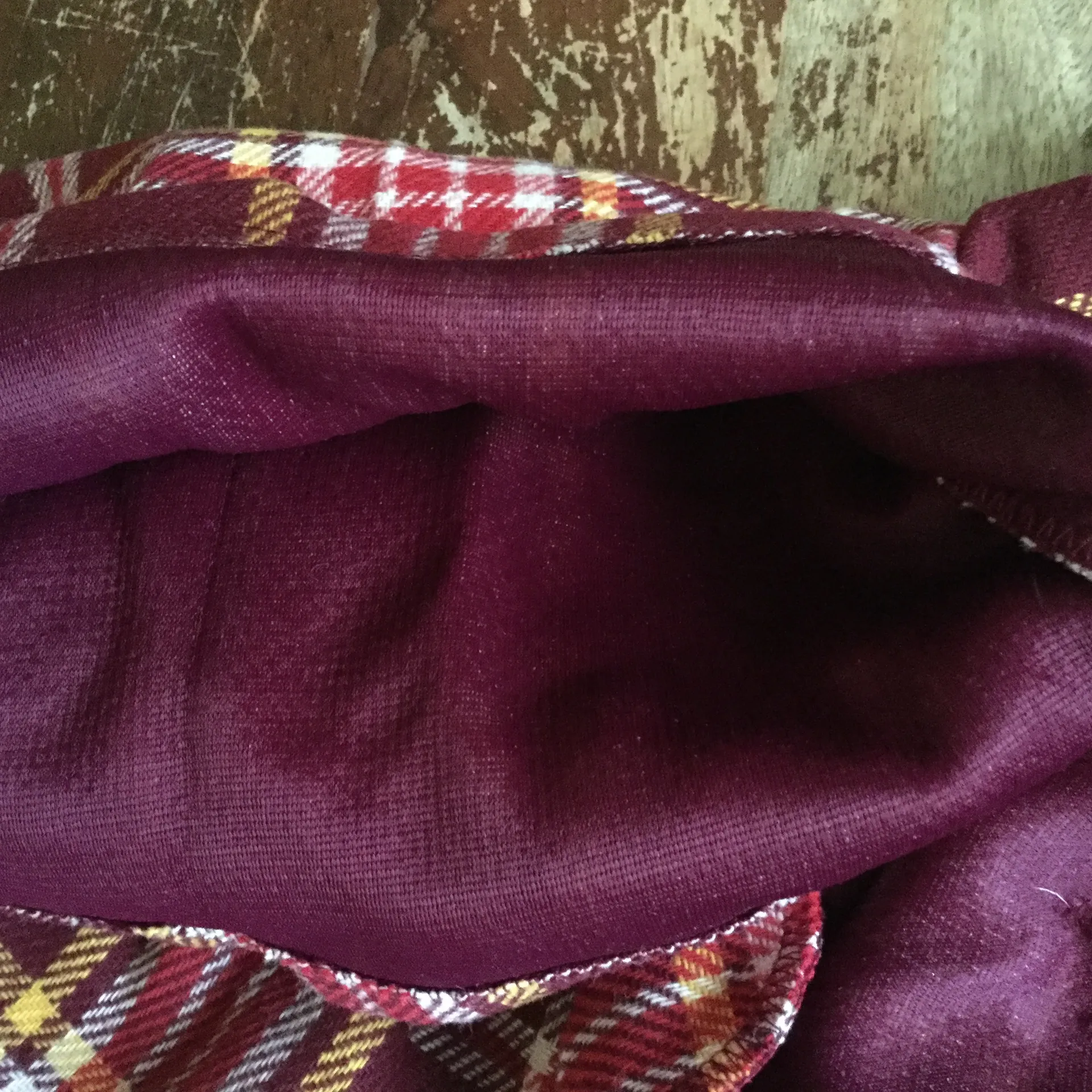 NWT Vintage Plaid Red Crop Pant - Sz 7 - Image 8