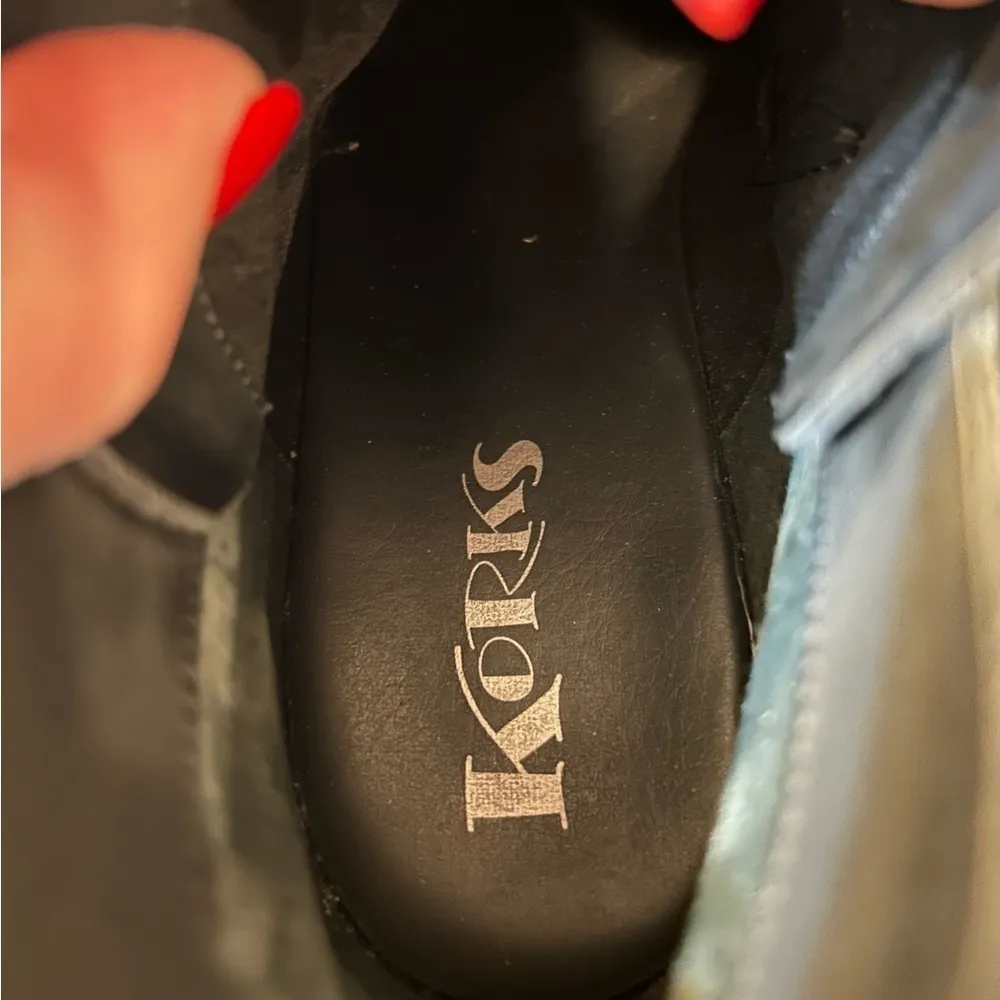 Korks Maldon Black Suede Boots Size 8.5 - Image 12