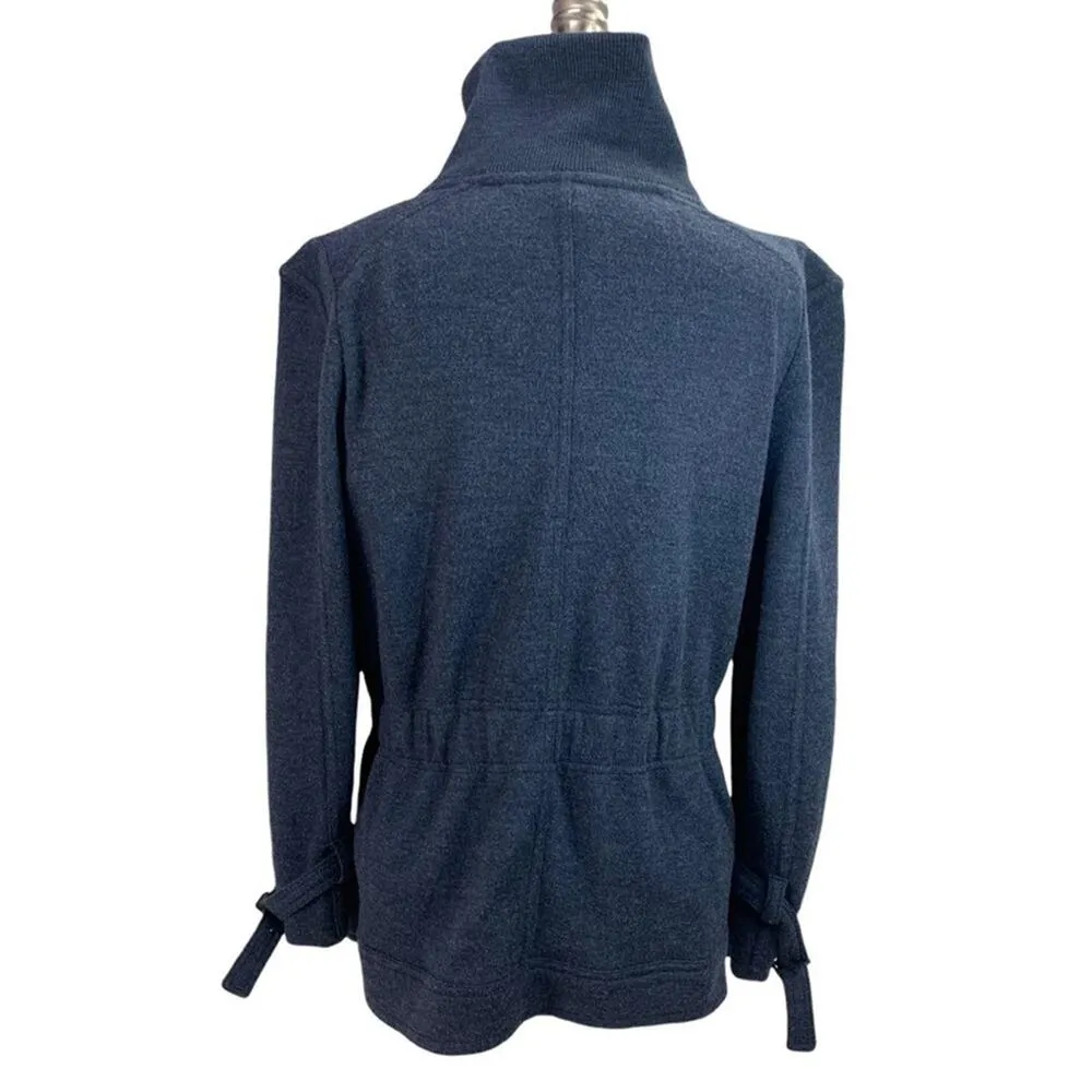 Marc by Marc Jacobs | Medium | 100% Wool Jacket Double Breasted Coat Shacket - Image 4