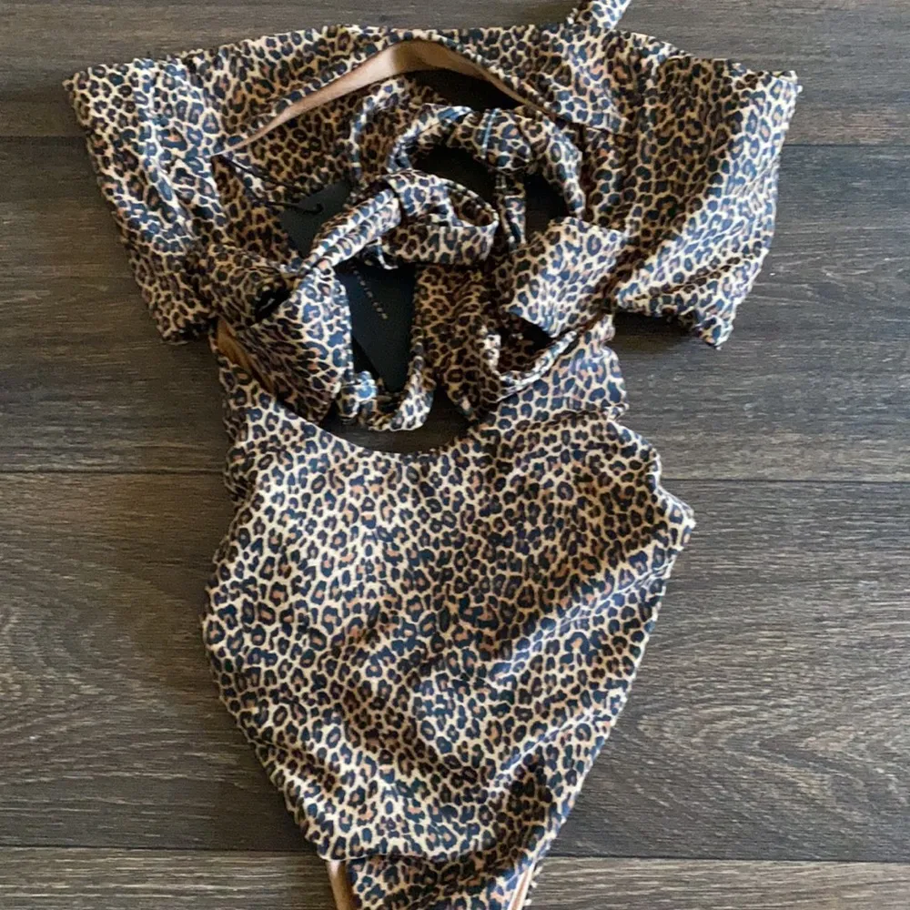 Sie Swim Leopard One Piece Brown Size XS - Image 3