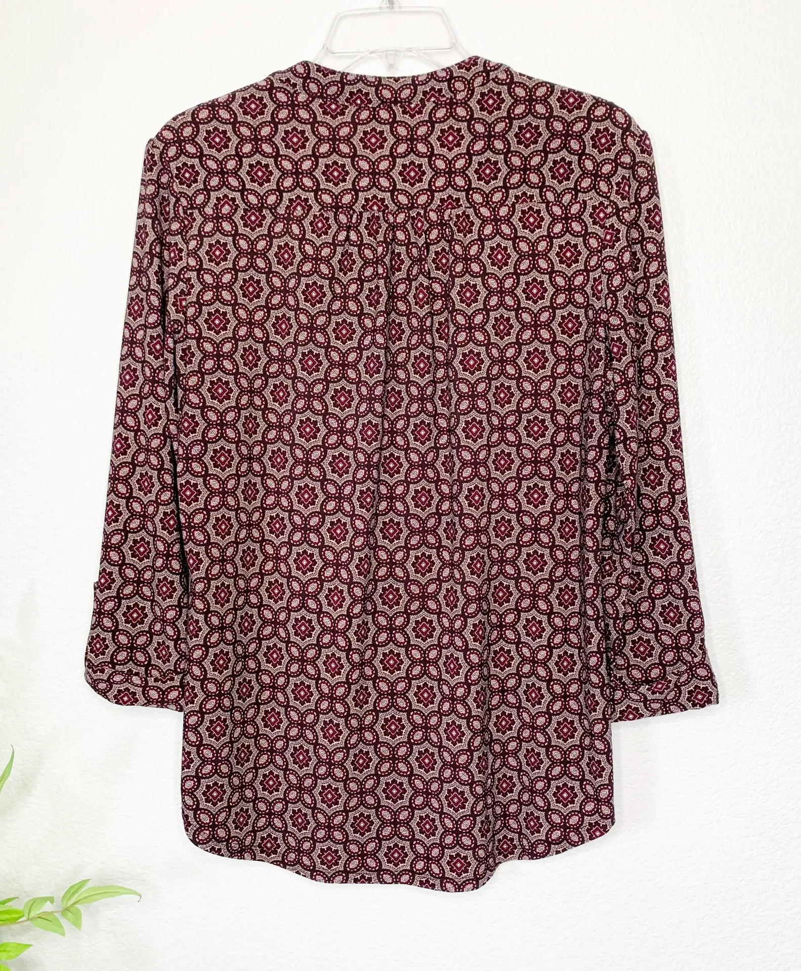 Westport 1962 Pleated Blouse Top M - Image 4